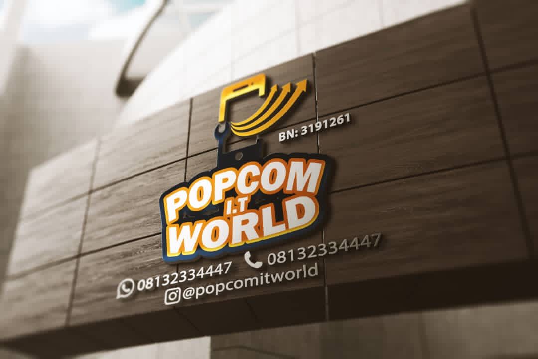 popcom it logo image